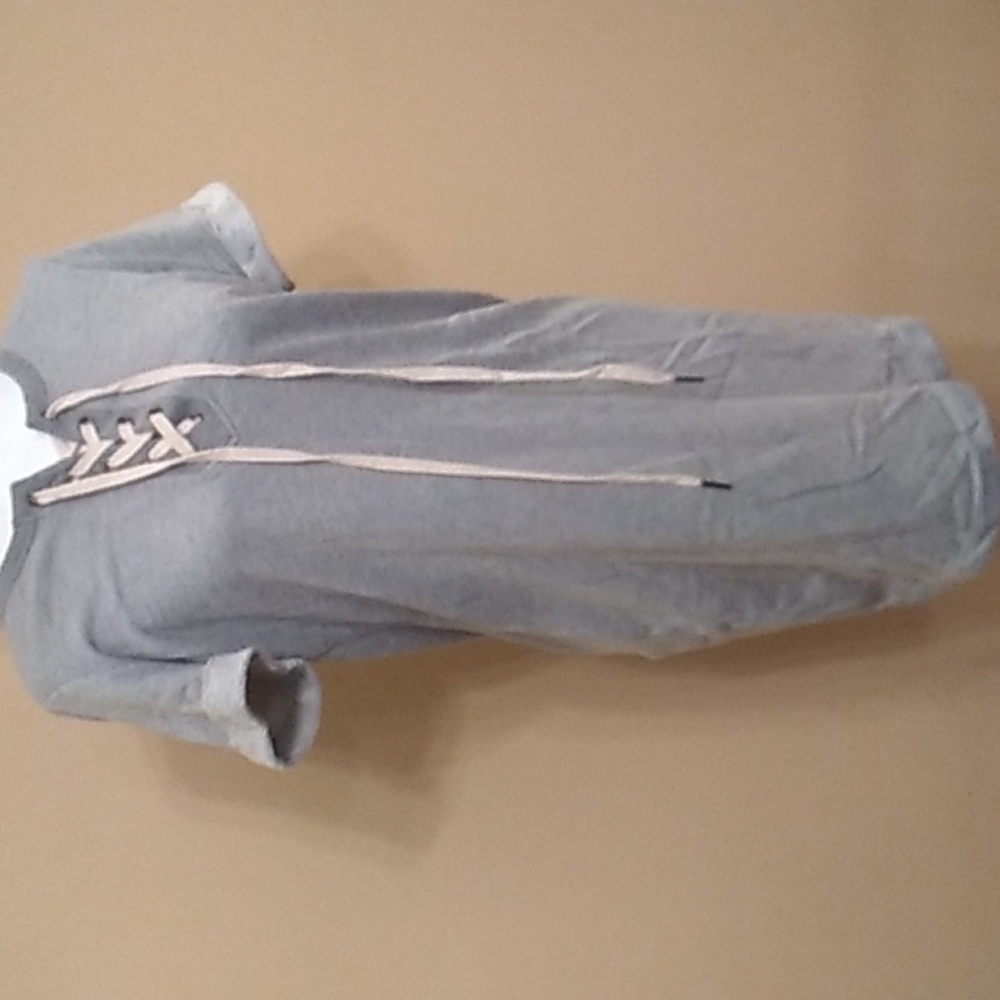 5 for $20! Just be Grey Short Sleeve Sweatshirt Dress